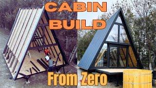 Building an A-Frame Cabin in 3 Days Our Prefabricated Kit Journey