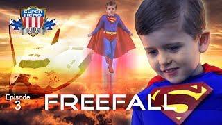 Superman Saves the Shuttle SuperHeroKids Episode 3 - Freefall