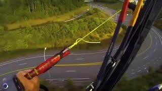 Unexpected Paramotor Engine Fail and Sensational Emergency Landing  Gone Wrong