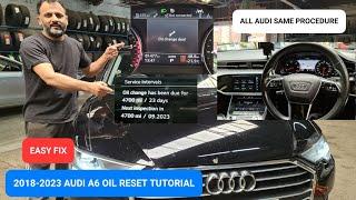 How to Reset Oil Change Due on Audi A6 C8  Quick & Easy Guide  #OilChangeReset #CarMaintenanceTips