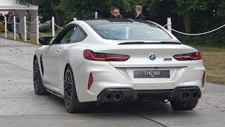 BMW M8 Competition with FULL DECAT EXHAUST Cold Start Revs Accelerations
