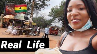 A Typical Day on the Streets of Kumasi  Ghana  Kumasi Street Tour  Life in West Africa  Ghana