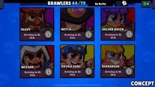 MEGA RARE GIFTS FROM SUPERCELLFREE REWARDS BRAWL STARSConcept