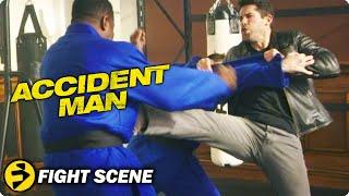 ACCIDENT MAN  Scott Adkins vs. Michael Jai White and Ray Park  Fight Scene