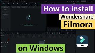 How to Install Wondershare Filmora on Windows