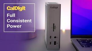CalDigit Thunderbolt Docks  Full Consistent Power Delivery for your Host Computer