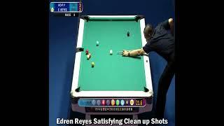 EFREN REYES VERY SATISFYING RUN OUT SHOTS #shorts #pool #billiards