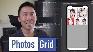 UIKit Facebook Photos Grid with LBTATools  Ep 2
