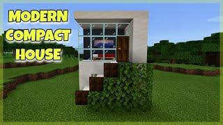 COME COSTRUIRE UNA CASA MODERNA E COMPATTA Tutorial - Minecraft ITA