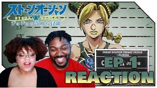 Episode 1  JoJo STONE OCEAN Part 6 Reaction  Romeo Aint Sht #jojosbizarreadventure