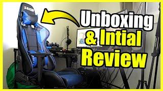 The New S-Racer Homall Gaming Chair Unboxing and Review  Is it Worth it?