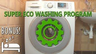 Super Eco Wash cycle washer samsung washing machine