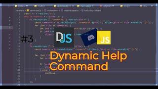 Discord.js Tutorials #3 - Dynamic Help Command