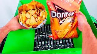 DORITOS VS SHREDDER MACHINE   Satisfying ASMR Shredding Compilation