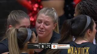 20221125 - #9 Iowa vs Oregon State - Phil Knight Legacy Semifinal #2   Womens Basketball -