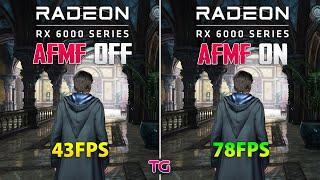 AMD Fluid Motion Frame Frame Generation on RX 6000 Series - Test in 8 Games