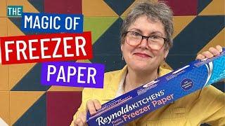 🪄  FREEZER PAPER MAGIC 5 SEWING HACKS EVERY CRAFTER NEEDS TO KNOW