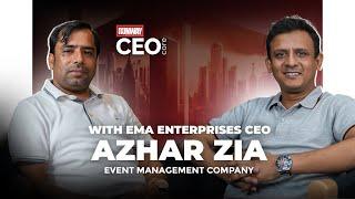 Azhar Zias Success Story  Event Planner Journey in Pakistan   CEO Core 2.0 By Runway