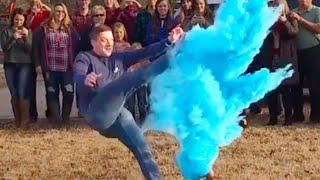 KICK GONE WRONG  GENDER REVEAL FAILS