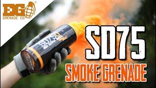 SD75 - Orange Smoke Grenade - Smoke Bomb - Smoke Effect
