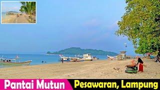 REVIEW TERBARU PANTAI MUTUN LAMPUNG 2024  PANTAI LEGENDARIS DI LAMPUNG 