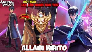 MỘT NGÀY VUX LEO LÊN RANK CAO THỦ VỚI ĐẤNG ALLAIN KIRITO CÙNG SỨC MẠNH MỚI