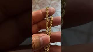 Daniel Jewelry Inc Rope chain 4mm