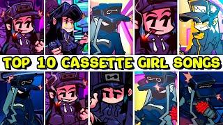 Top 10 Cassette Girl Songs - Friday Night Funkin VS Baddies