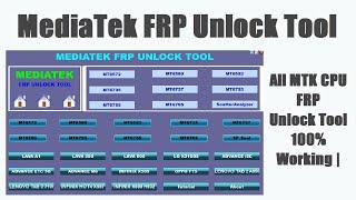 MTK FRP Tool – MediaTek FRP Unlock Tool 2022