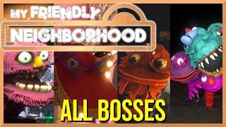 My Friendly Neighborhood ALL BOSSES - Help Puppets for True Ending