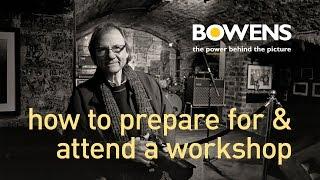Ask TeamBowens How to get the most when attending a workshop?