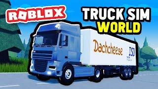 Most REALISTIC TRUCK SIMULATOR in Roblox Truck Sim World