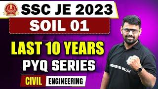 SSC JE 2023  Soil Mechanics - 01  SSC JE Previous Year Question Paper  Civil Engineering