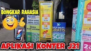 APLIKASI PULSA YANG DI PAKAI KONTER JURAGAN 21