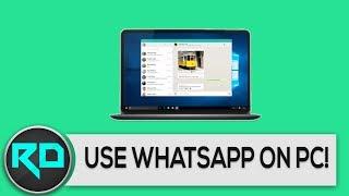 Use Whatsapp On Windows And Mac NO BLUESTACKS OR ANDY OR ANY OTHER ANDROID EMULATOR