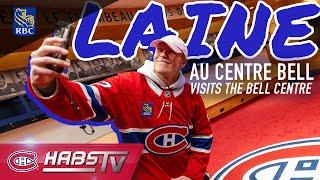 Patrik Laines first day as a Hab