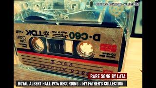 MalaikaSwahili - Lata Mangeshkar - Rare Recording Royal Albert Hall 1974 - My Fathers Collection