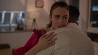 Emily in Paris  Season 2   Kissing Scene   Emily and Alfie Lily Collins and Lucien Laviscount360P