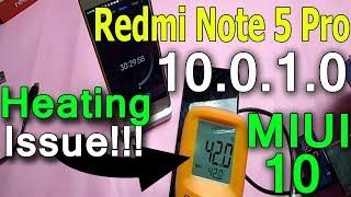 Redmi Note 5 Pro MIUI 10 0 1 0 Stable Update Battery Test  Heating Test  Charging Time