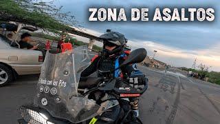 WE CROSSED THE MOST UNSAFE AREA OF COLOMBIA- LA GUAJIRA Vlog 50 around the world on a Motorcycle