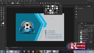 Photoshop tutorial   Business Card Design   by Rx MeDia