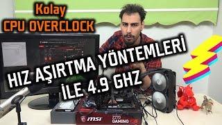 Kolay İşlemci Hız Aşırtma Yöntemi intel işlemci ile Arctic Liquid Freezer 240 inceleme