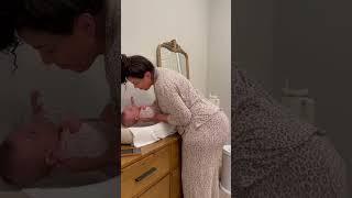 morning routine of a new mom with 3 month baby