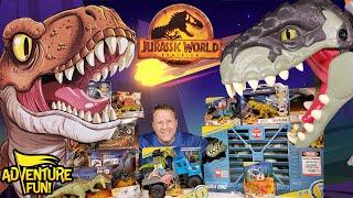 Jurassic World Dominion Official Movie Trailer 2 Toy Action Figures Jurassic Toys AdventureFun