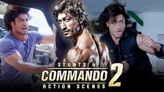 Commando 2 Super Scene  Stunning Action Scenes  Vidyut Jammwal  Adah Sharma  Esha Gupta  Freddy