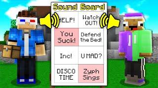 Using a SOUND BOARD to communicate in Bedwars