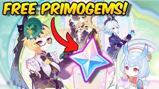 How to Get FREE PRIMOGEMS in the New Genshin Impact Web Event