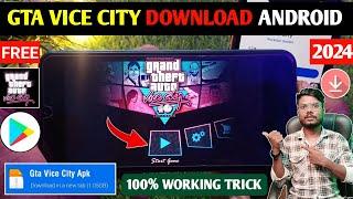 GTA VICE CITY DOWNLOAD ANDROID  HOW TO DOWNLOAD GTA VICE CITY IN ANDROID FREE  GTA VICE CITY 2024