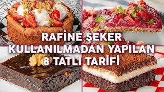 Bu Tatlılarda Rafine Şeker Yok  Her Tatlı Kriziyle Baş Edebilen 8 Tatlı Tarifi