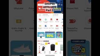 SHOPEE AFFILIATE Part 1  Cara Daftar Shopee Affiliate Program